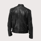 Douglas | Men's Premium Leather Jacket, Classic Tailored Jacket | Animated Apparel