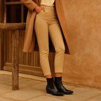 Edith | Women's Leather Cowboy Boots, Western Style Ankle Boots | Animated Apparel