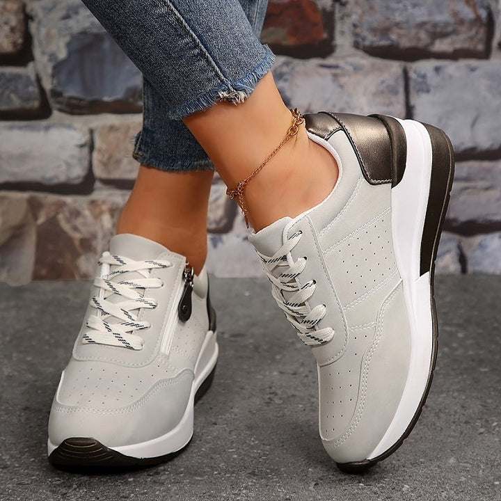 Edith | Women's Orthopaedic Trainers, Comfortable Slip-On Shoes | Animated Apparel