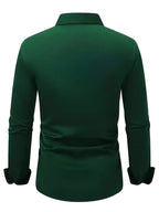 Edward | Men's Long-Sleeved Breathable Shirt, Slim-Fit Smart Shirt | Animated Apparel
