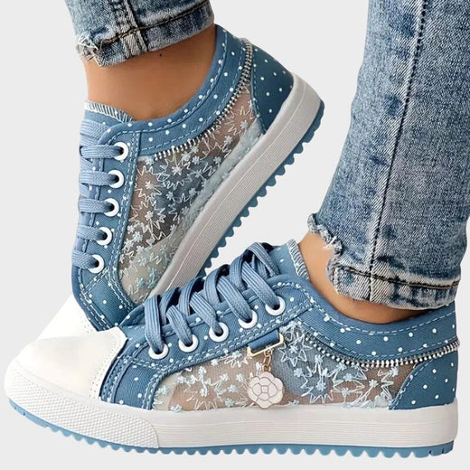 Elena | Women's Orthopedic Comfort Sneakers - Light Blue