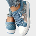 Elena | Women's Orthopedic Comfort Sneakers - Dark Blue