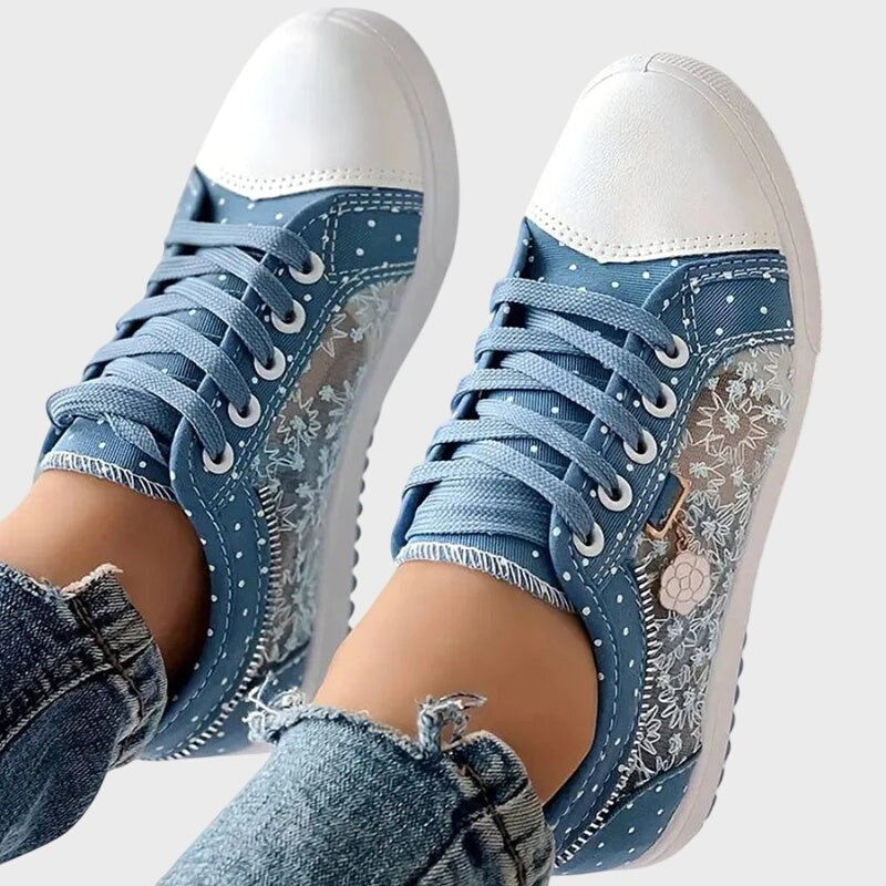Elena | Women's Orthopedic Comfort Sneakers - Sky Blue