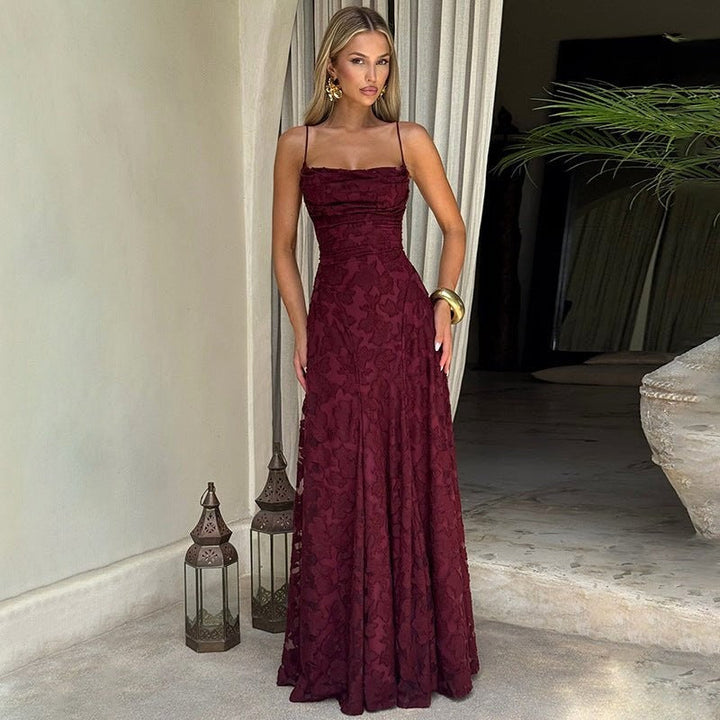 Eliana | Women's Floral Print Elegant Maxi Dress - image 1