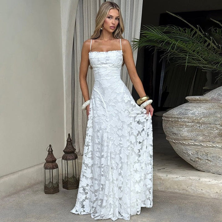 Eliana | Women's Floral Print Elegant Maxi Dress - image 2