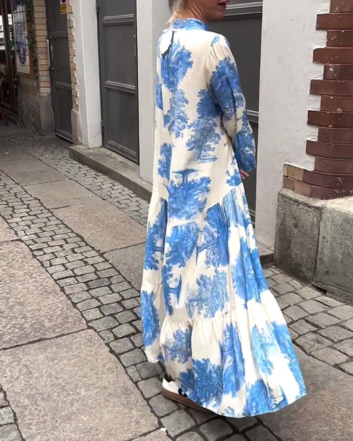 Eliana | Women's Floral Print Maxi Dress - image 13
