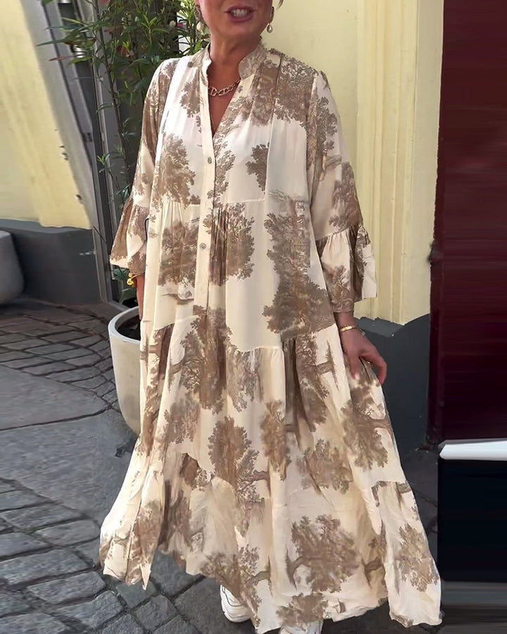 Eliana | Women's Floral Print Maxi Dress - image 3