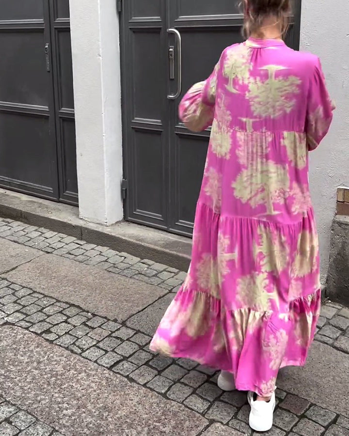 Eliana | Women's Floral Print Maxi Dress - image 9