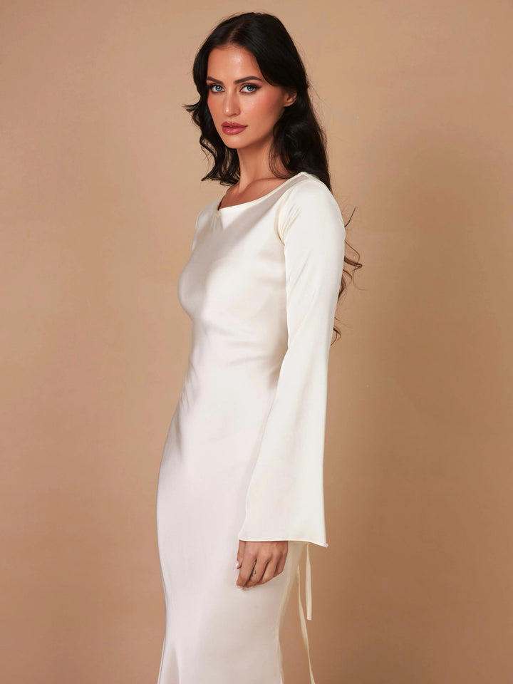 Elina | Women's Long Sleeve Maxi Dress - image 12