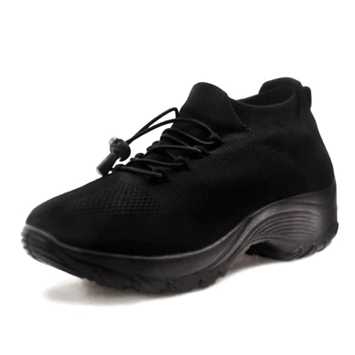 Elina | Women's Orthopedic Comfort Shoes - Midnight Black