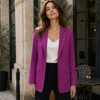Eliza | Women's Fitted Blazer, Tailored Structured Jacket | Animated Apparel