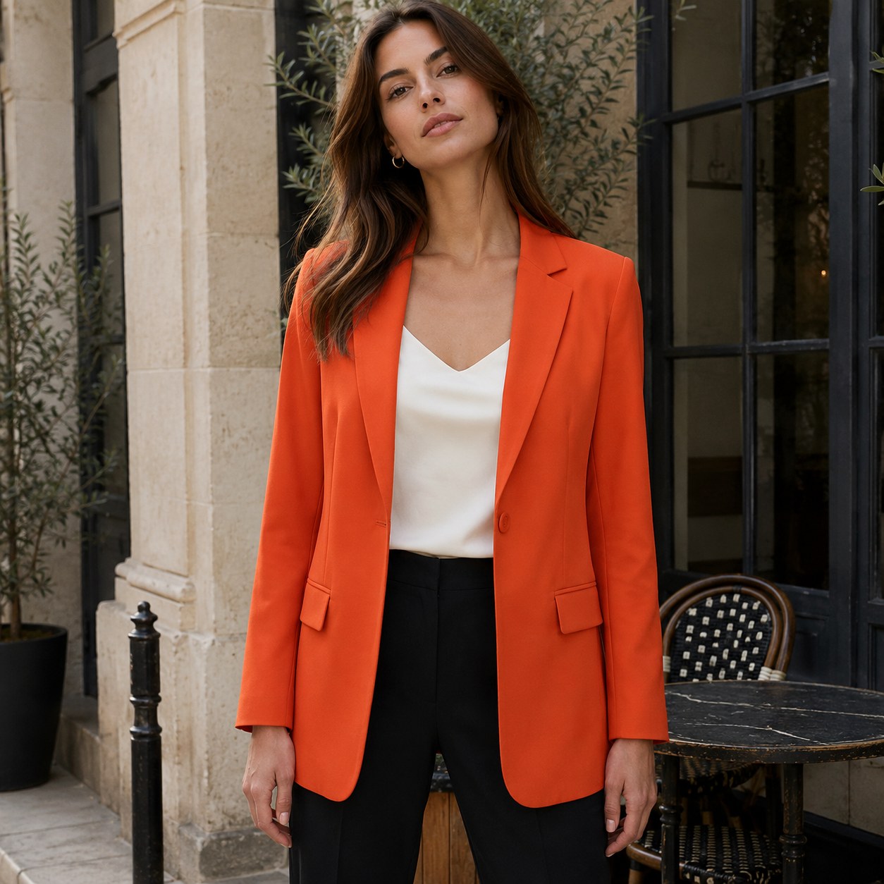 Eliza | Women's Fitted Blazer, Tailored Structured Jacket | Animated Apparel