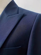 Elliot | Men's Slim-Fit Three-Piece Suit, Double-Breasted Waistcoat Trouser Suit | Animated Apparel