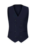 Elliot | Men's Slim-Fit Three-Piece Suit, Double-Breasted Waistcoat Trouser Suit | Animated Apparel