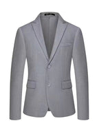 Elliot | Men's Slim-Fit Three-Piece Suit, Double-Breasted Waistcoat Trouser Suit | Animated Apparel