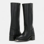 Eloane | Women's Cushioned Slip-On Cowboy Boots, Western-Style Ankle Boots | Animated Apparel | Light Brown