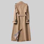 Eloise | Women's Belted Double-Breasted Trench Coat, Longline Winter Coat | Animated Apparel