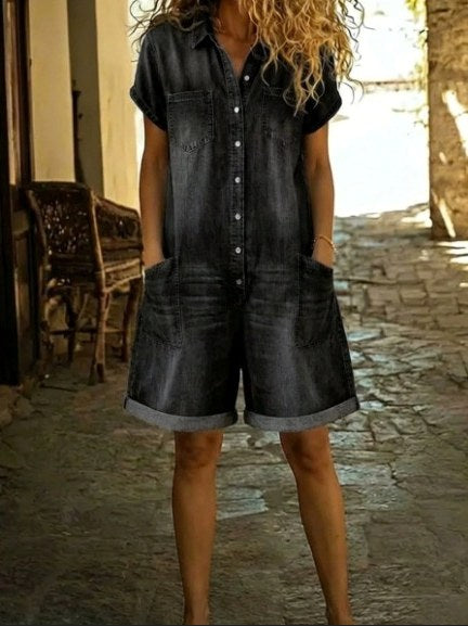 Elvora | Women's Classic Denim Two-Piece Set - image 2