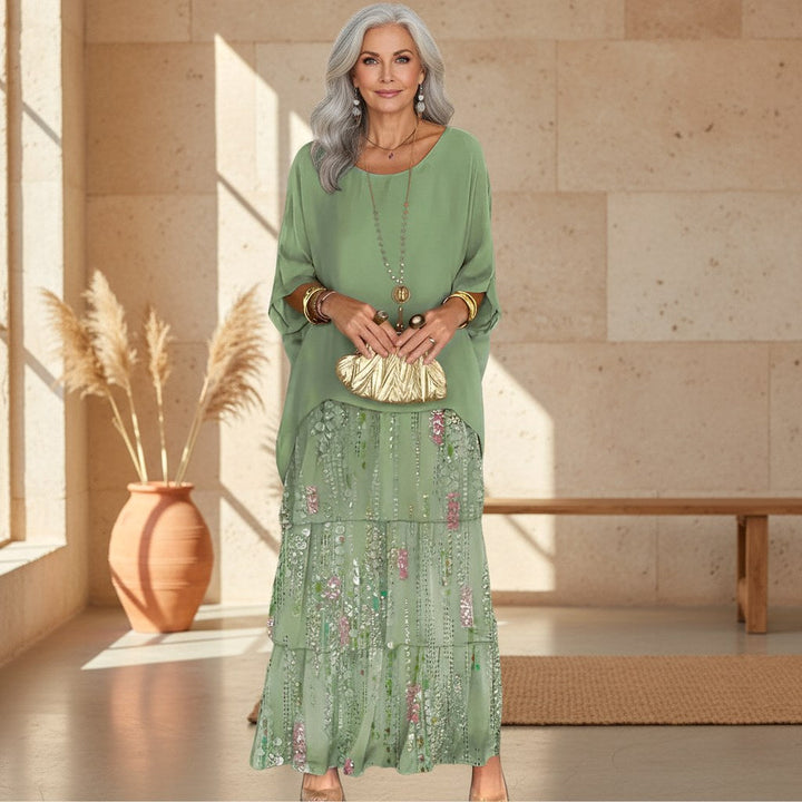 Emery | Women's Layered Boho Maxi Dress - image 1