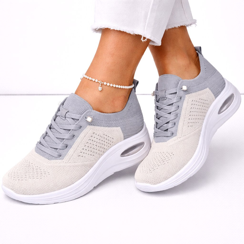 Charlotte | Women's Orthopedic Slip-On Trainers, Lightweight Walking Shoes | Animated Apparel