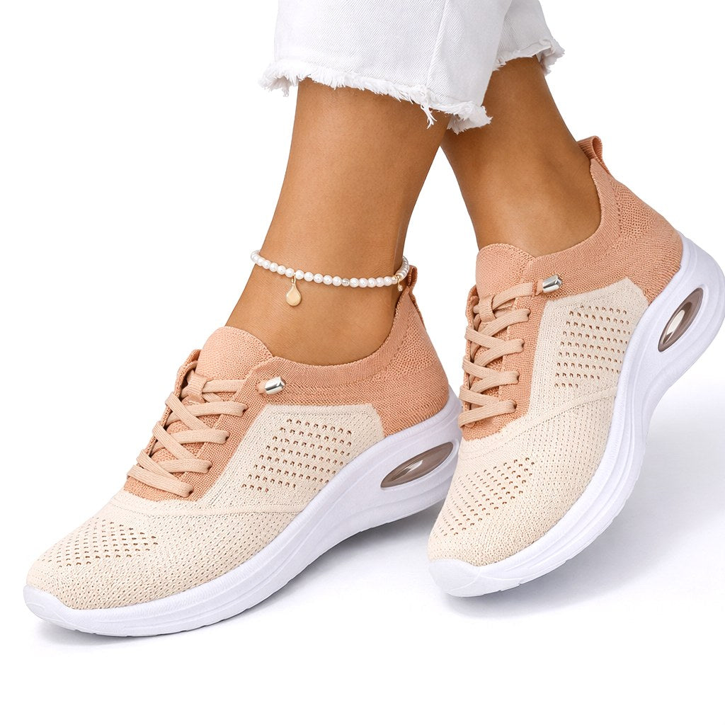 Charlotte | Women's Orthopedic Slip-On Trainers, Lightweight Walking Shoes | Animated Apparel