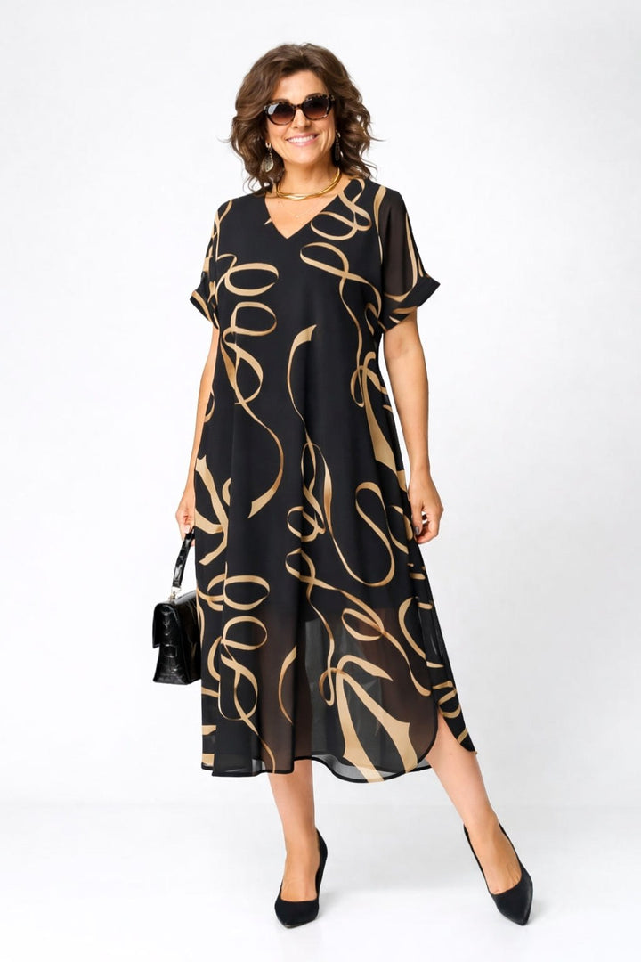 Emma | Women's Relaxed Midi Dress - image 1