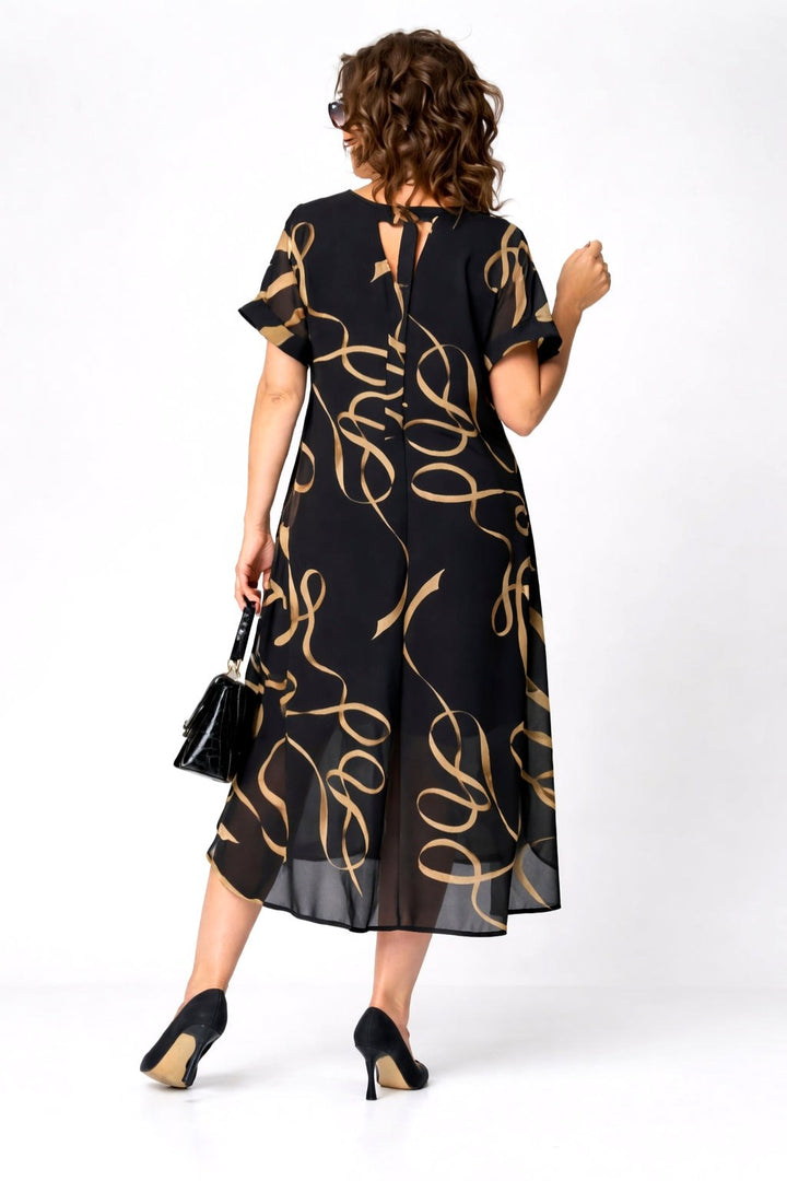 Emma | Women's Relaxed Midi Dress - image 4