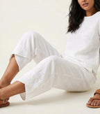 Esme | Women's Lightweight Linen Trousers, Breathable Summer Trousers | Animated Apparel | Wit
