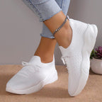 Esme | Women's Orthopaedic Slip-On Shoes | Animated Apparel | Soft White