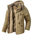 Ethan | Men's Insulated Jacket with Cold Protection, Windproof Autumn Jacket | Animated Apparel | Blue