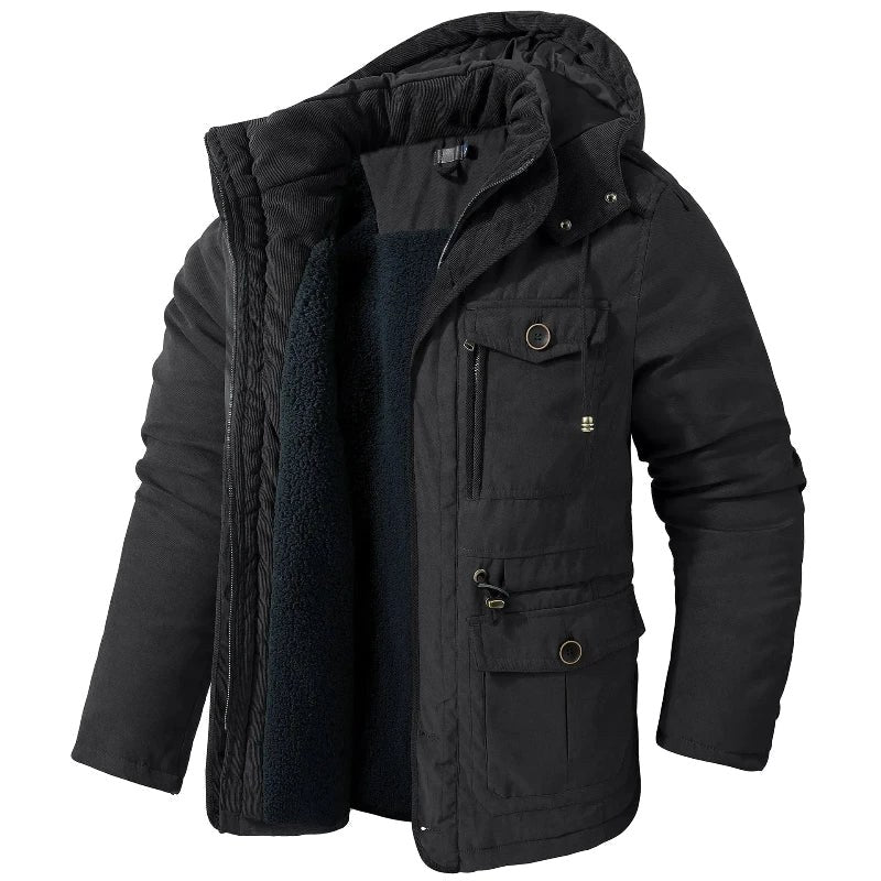 Ethan | Men's Insulated Jacket with Cold Protection, Windproof Autumn Jacket | Animated Apparel