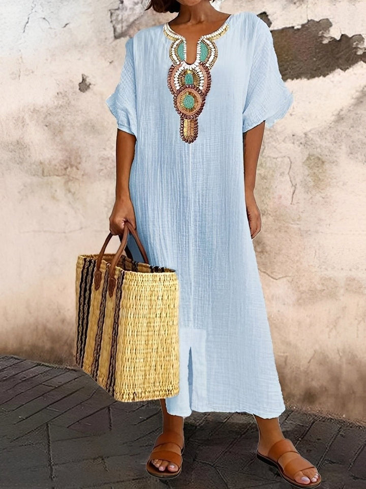 Everly | Women's Boho Casual Midi Dress - image 3