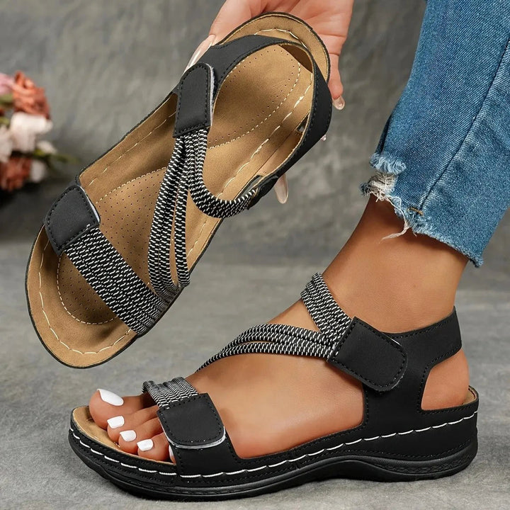 Felice | Women's Casual Comfort Sandals - Black