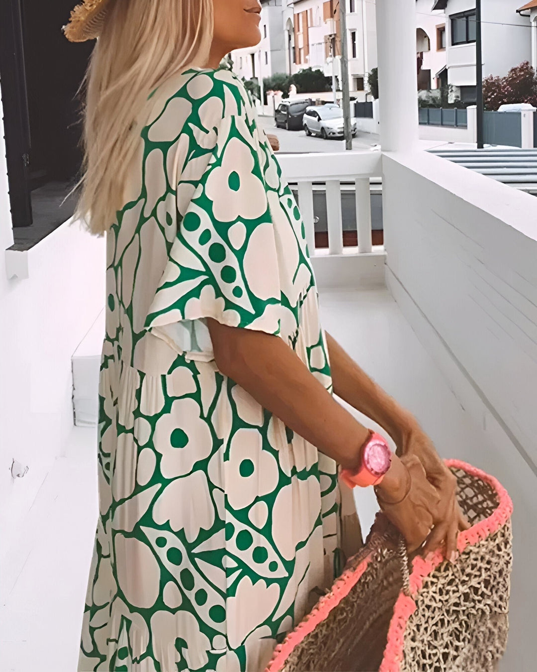 Flora | Women's Floral Maxi Dress - image 2