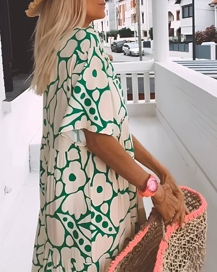 Flora | Women's Floral Maxi Dress - image 2