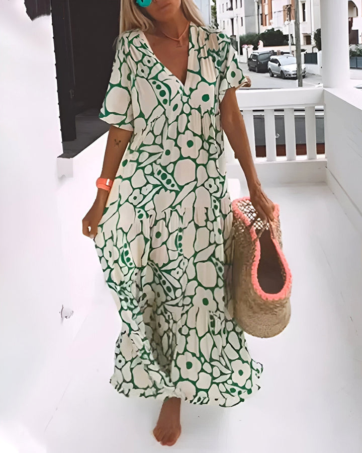 Flora | Women's Floral Maxi Dress - image 5