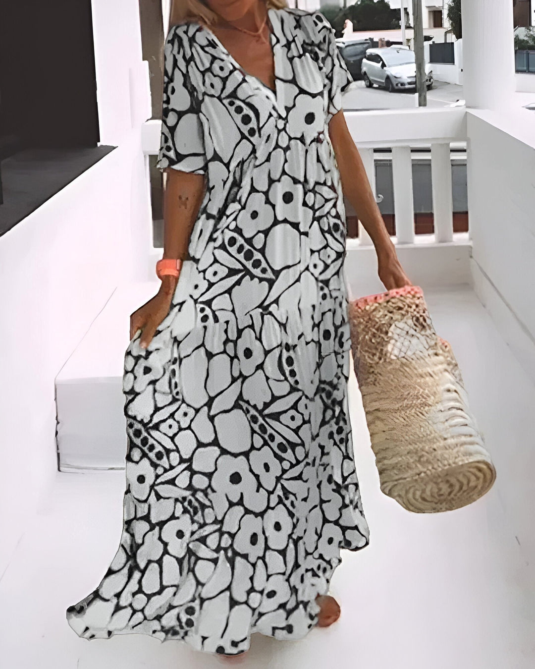 Flora | Women's Floral Maxi Dress - image 6