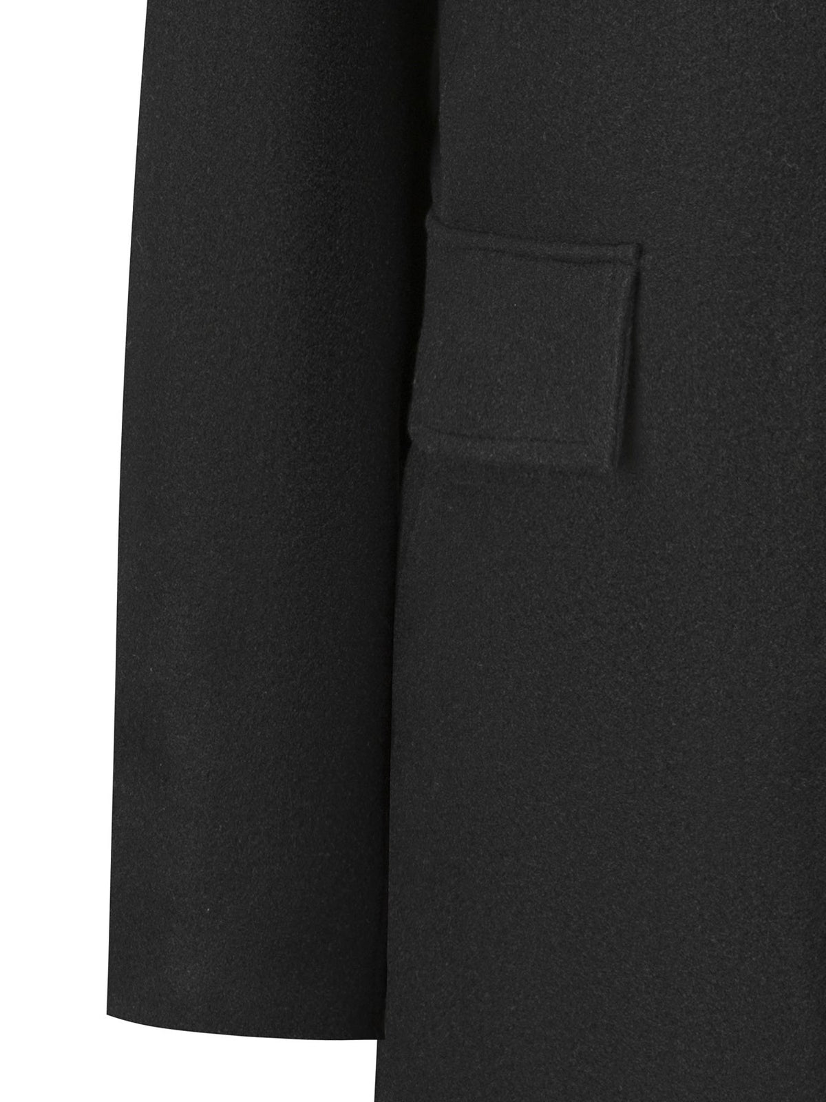 Jade | Women's Single-Breasted Wool-Blend Coat, Classic Tailored Autumn Coat | Animated Apparel