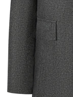 Jade | Women's Single-Breasted Wool-Blend Coat, Classic Tailored Autumn Coat | Animated Apparel