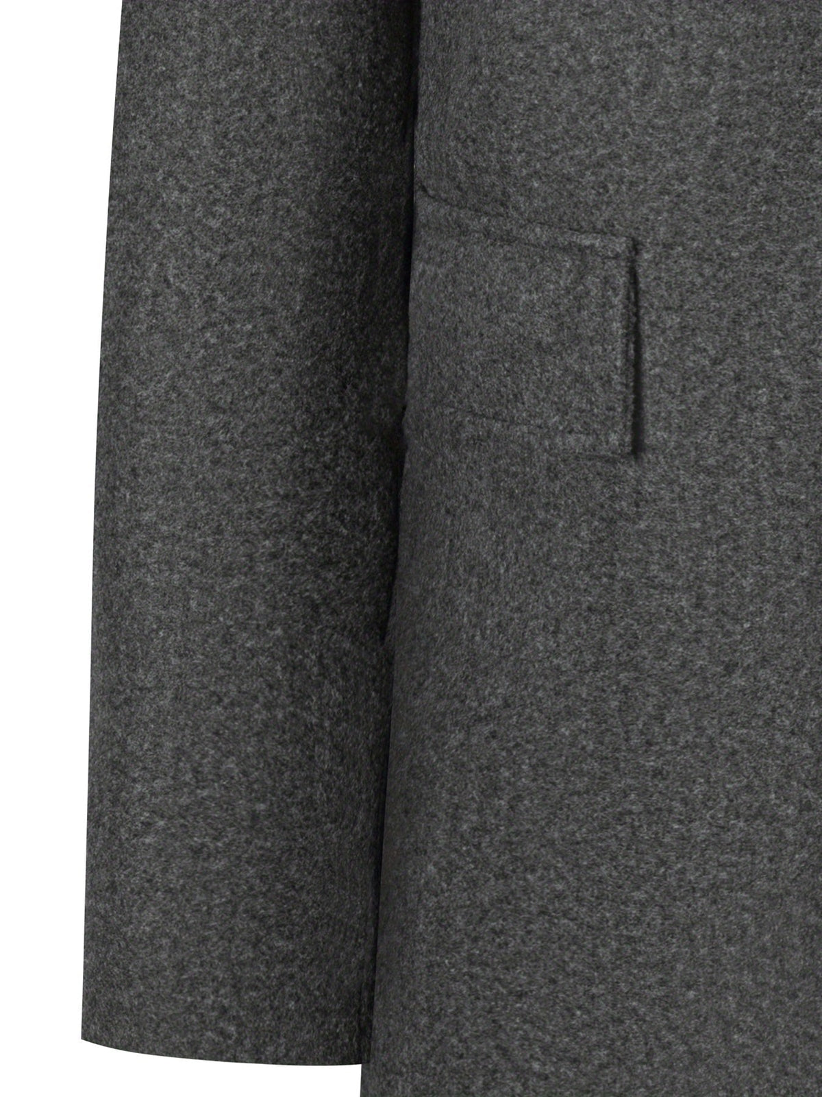 Jade | Women's Single-Breasted Wool-Blend Coat, Classic Tailored Autumn Coat | Animated Apparel