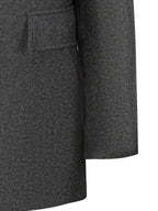 Jade | Women's Single-Breasted Wool-Blend Coat, Classic Tailored Autumn Coat | Animated Apparel