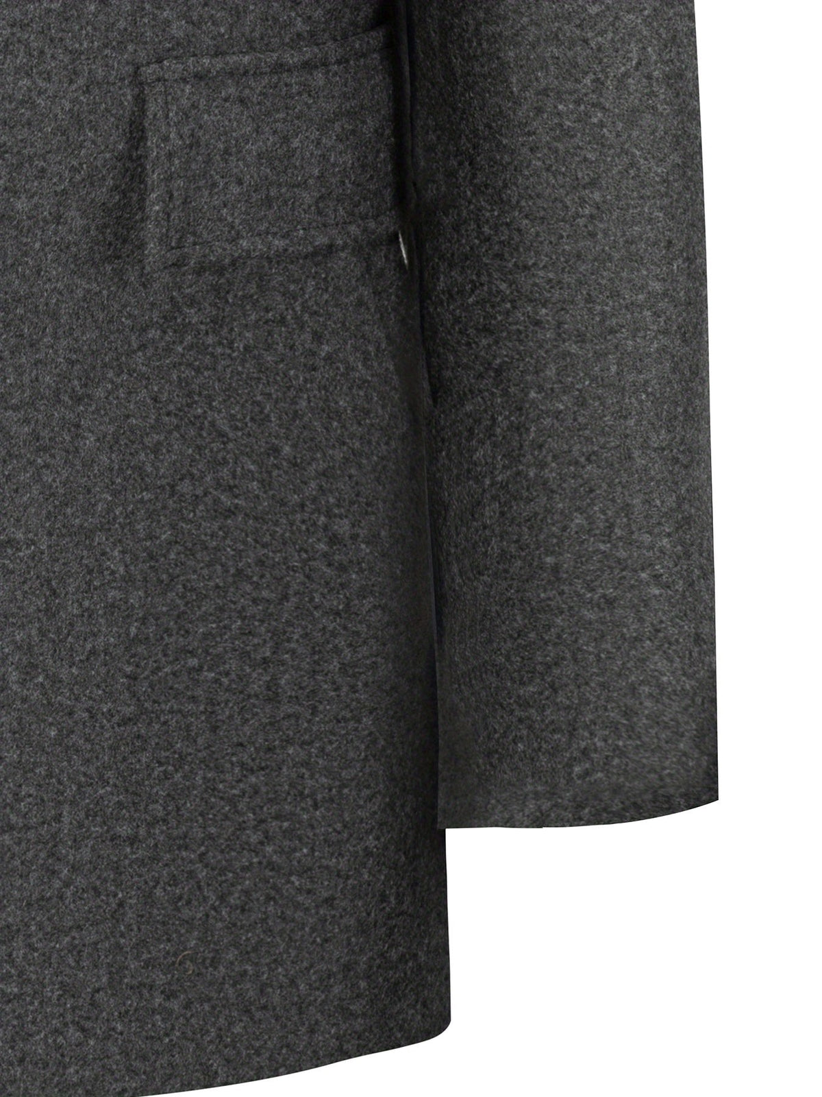Jade | Women's Single-Breasted Wool-Blend Coat, Classic Tailored Autumn Coat | Animated Apparel