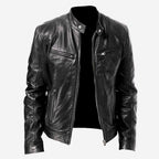 Levi | Men's Leather Jacket, Classic Timeless Leather Jacket | Animated Apparel