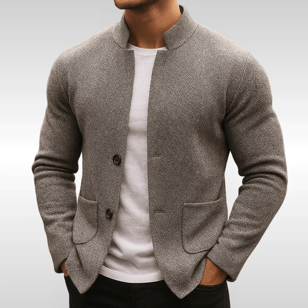 Ariana | Women's Textured Knit Cardigan, Structured Button-Through Cardigan | Animated Apparel
