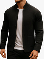 Ariana | Women's Textured Knit Cardigan, Structured Button-Through Cardigan | Animated Apparel