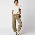 Freya | Women's Relaxed Barrel Jeans, High-Waist Denim Jeans | Animated Apparel