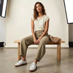 Freya | Women's Relaxed Barrel Jeans, High-Waist Denim Jeans | Animated Apparel