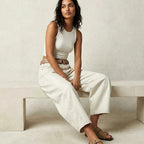 Freya | Women's Relaxed Barrel Jeans, High-Waist Denim Jeans | Animated Apparel