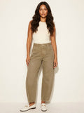 Freya | Women's Relaxed Barrel Jeans, High-Waist Denim Jeans | Animated Apparel