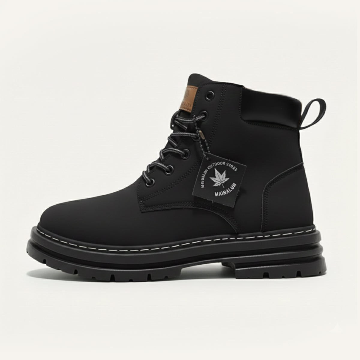 Gavin | Men's Fur-Lined Insulated Snow Boots, Winter Boots | Animated Apparel